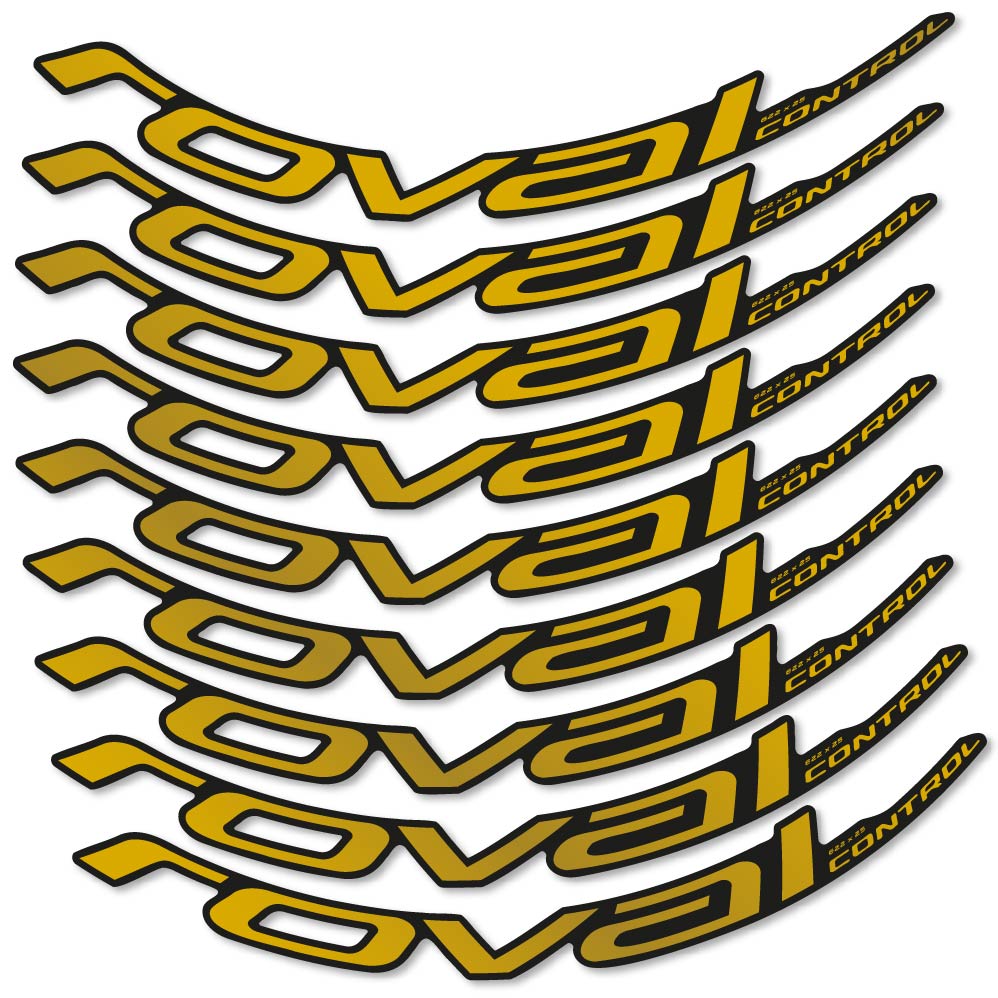 Stickers Roval Control Carbon 2022 compatibles - Autocollants roue vélo VTT