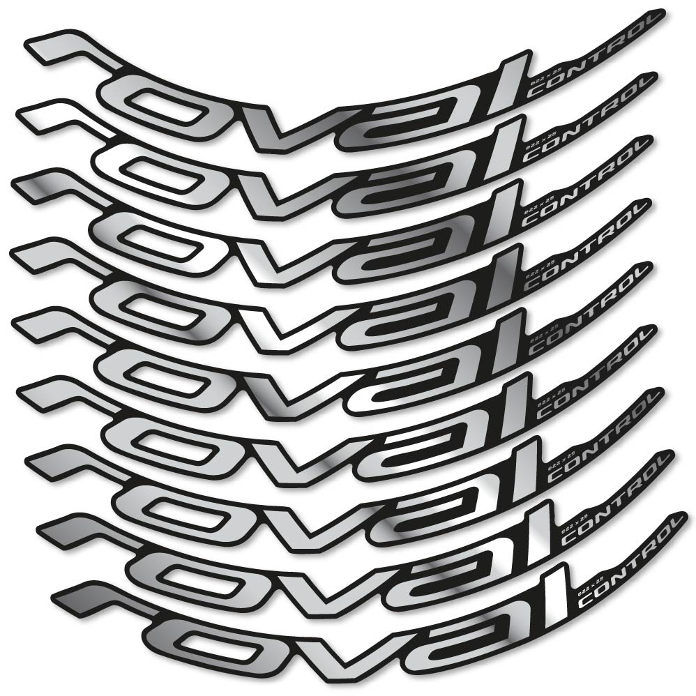Stickers Roval Control Carbon 2022 compatibles - Autocollants roue vélo VTT