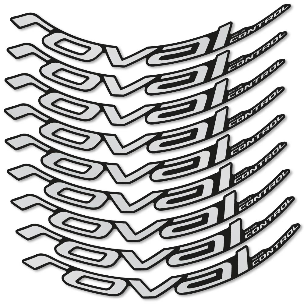 Stickers Roval Control Carbon 2022 compatibles - Autocollants roue vélo VTT