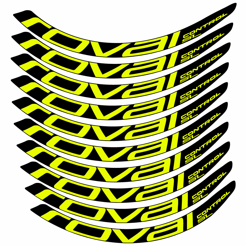 Autocollant Roval Control SL 2018, Roues VTT 29, Autocollant Vélo vinyle