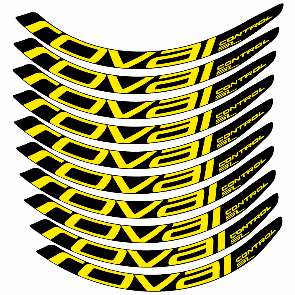 Autocollant Roval Control SL 2018, Roues VTT 29, Autocollant Vélo vinyle
