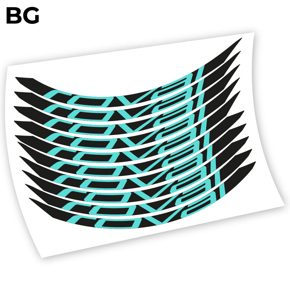 Autocollant, Roval Control Carbon 2018, autocollant Mountain Wheel Vélos Vinyle