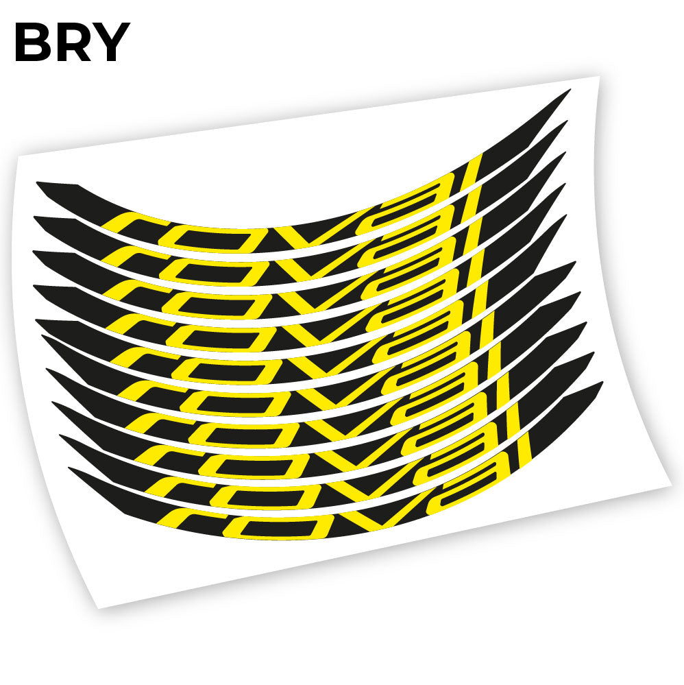 Autocollant, Roval Control Carbon 2018, autocollant Mountain Wheel Vélos Vinyle