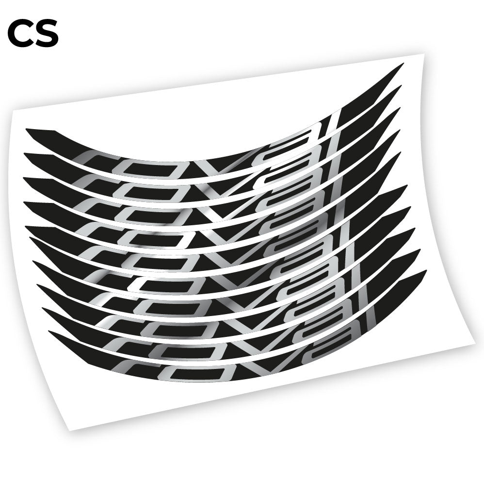 Autocollant, Roval Control Carbon 2018, autocollant Mountain Wheel Vélos Vinyle