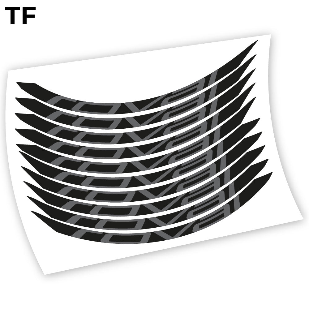 Autocollant, Roval Control Carbon 2018, autocollant Mountain Wheel Vélos Vinyle