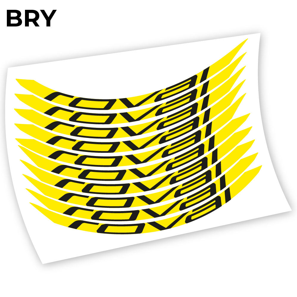 Autocollant, Roval Control Carbon 2018 Ver.2, autocollant Mountain Wheel Vélos Vinyle