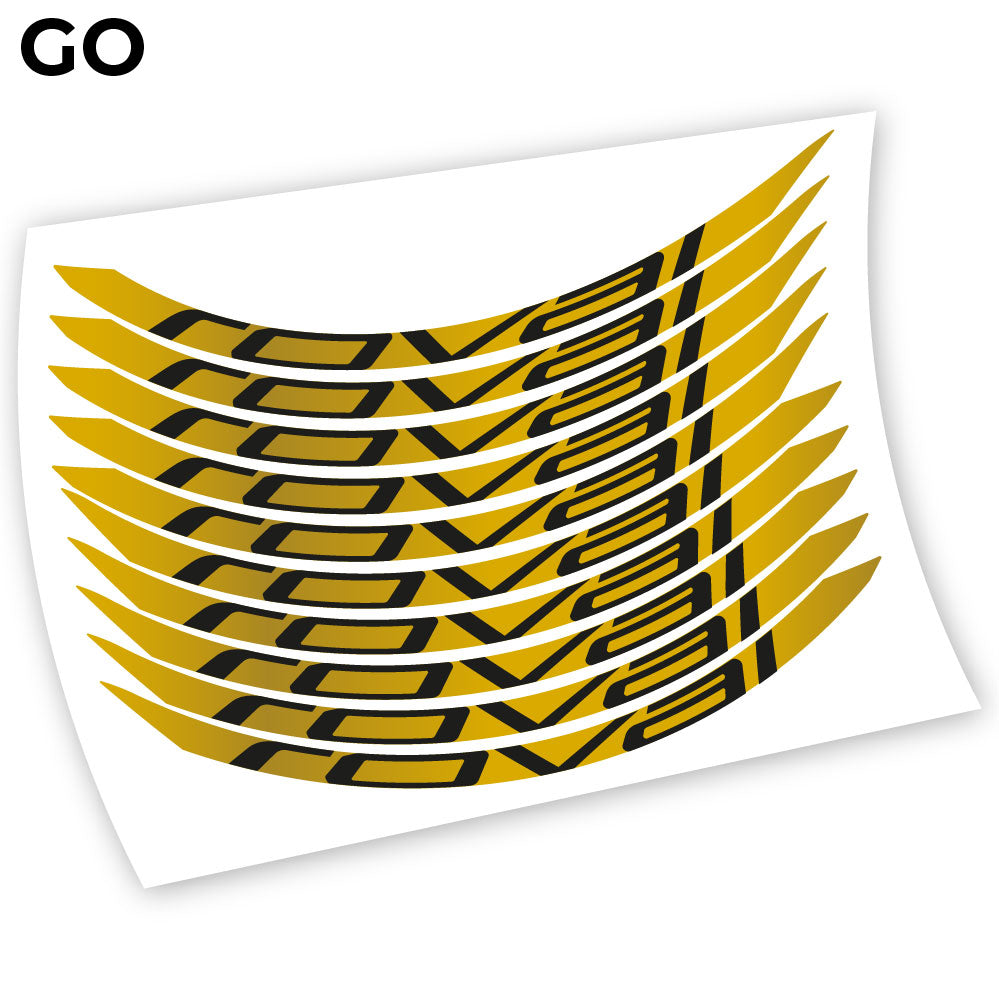 Autocollant, Roval Control Carbon 2018 Ver.2, autocollant Mountain Wheel Vélos Vinyle