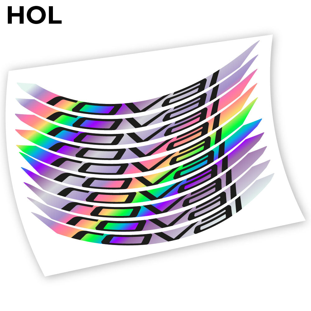 Autocollant, Roval Control Carbon 2018 Ver.2, autocollant Mountain Wheel Vélos Vinyle