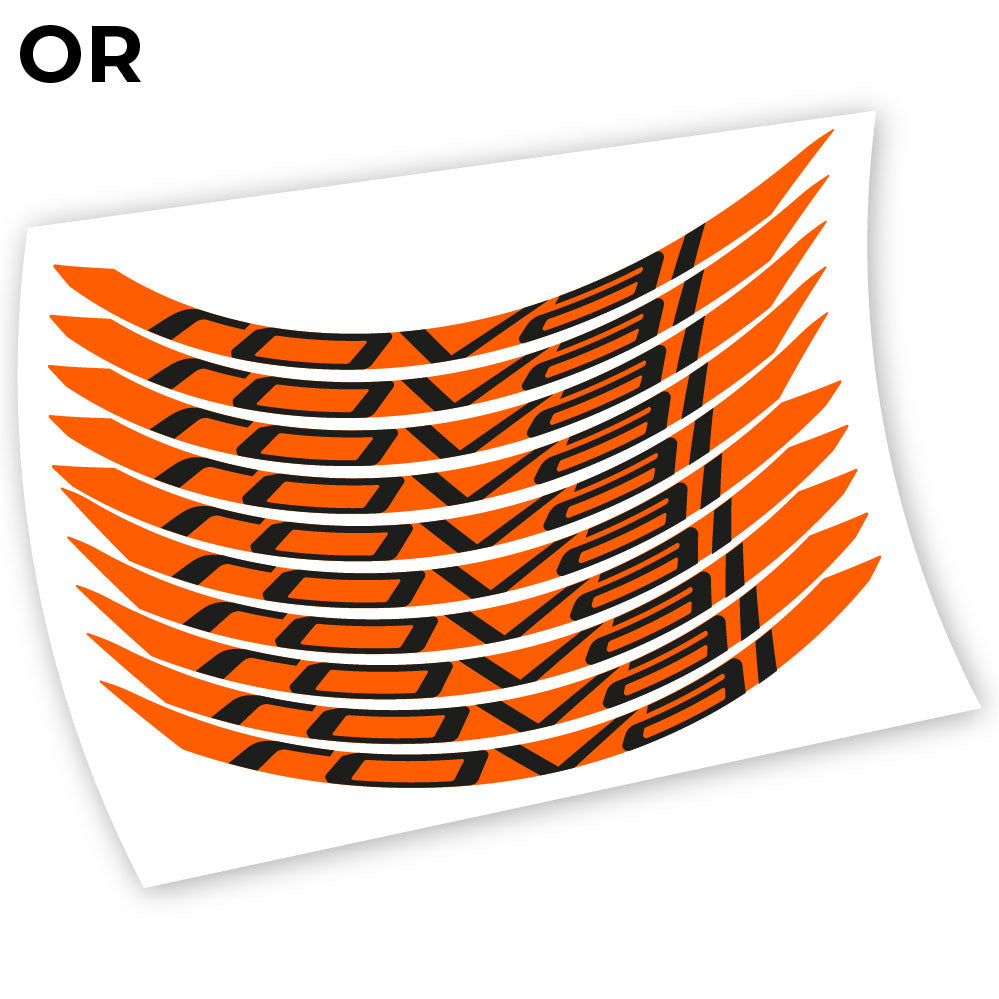 Autocollant, Roval Control Carbon 2018 Ver.2, autocollant Mountain Wheel Vélos Vinyle