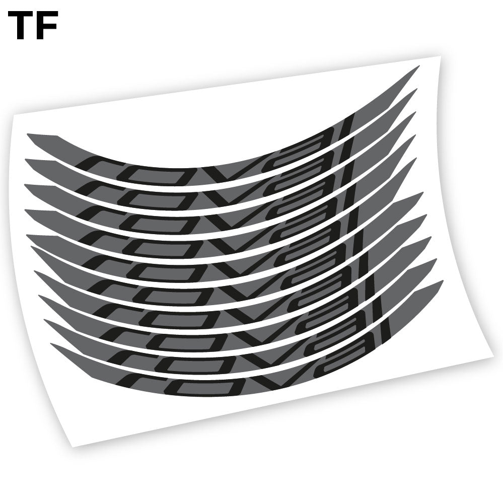 Autocollant, Roval Control Carbon 2018 Ver.2, autocollant Mountain Wheel Vélos Vinyle
