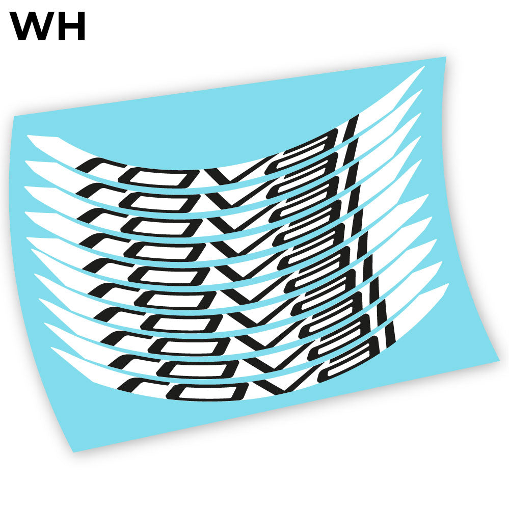 Autocollant, Roval Control Carbon 2018 Ver.2, autocollant Mountain Wheel Vélos Vinyle