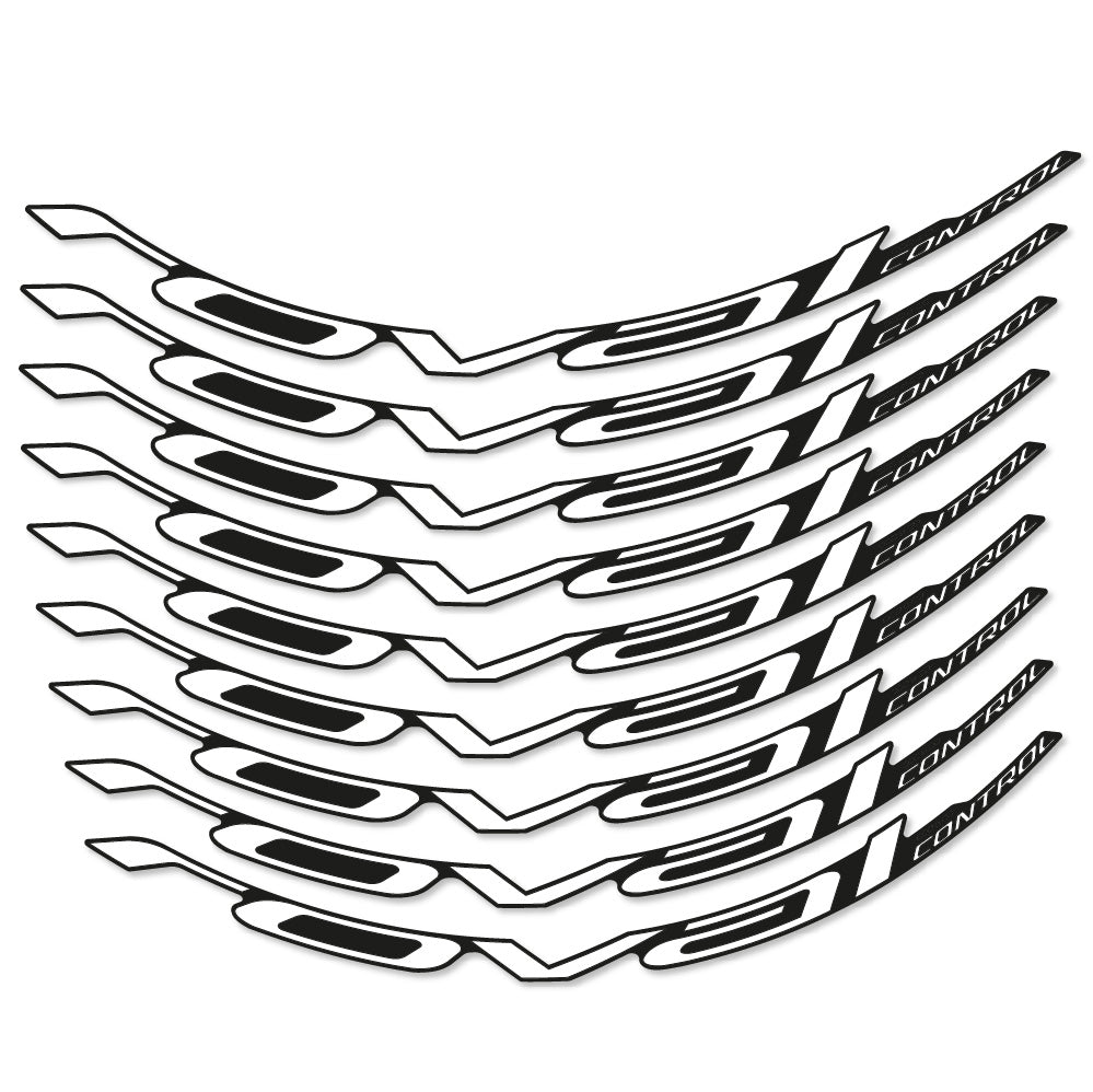 Stickers Roval Control Carbon compatibles - Autocollants roue vélo VTT