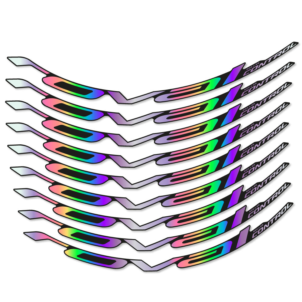 Stickers Roval Control Carbon compatibles - Autocollants roue vélo VTT
