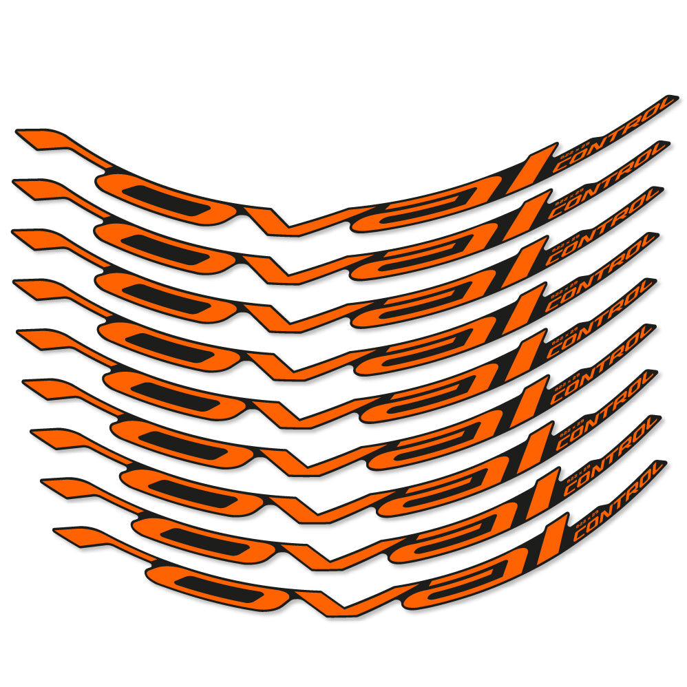 Stickers Roval Control Carbon compatibles - Autocollants roue vélo VTT