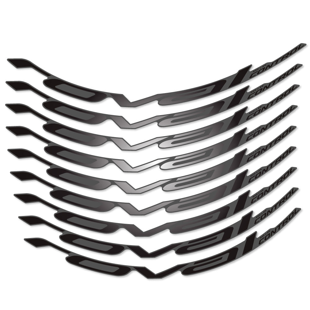 Stickers Roval Control Carbon compatibles - Autocollants roue vélo VTT