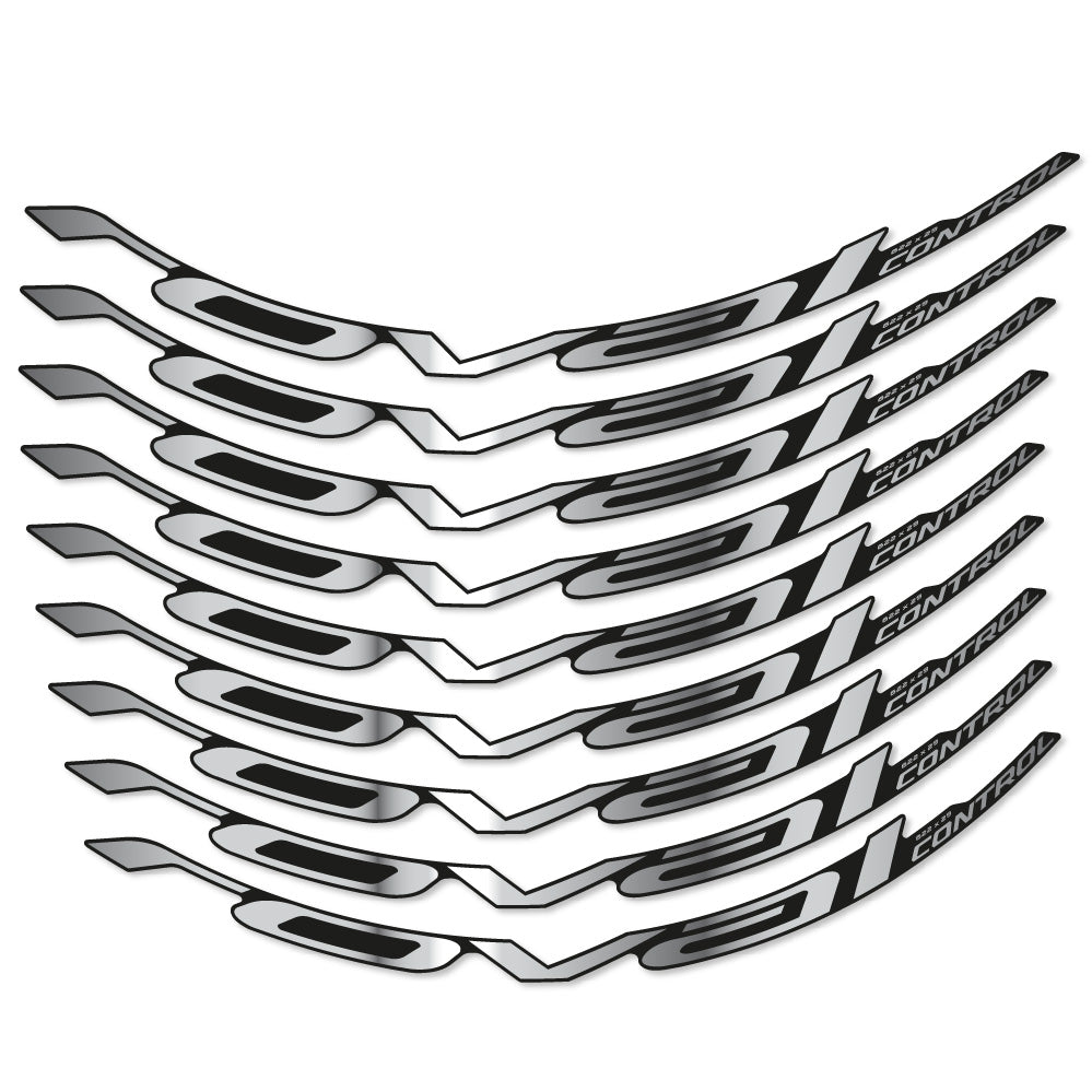 Stickers Roval Control Carbon compatibles - Autocollants roue vélo VTT