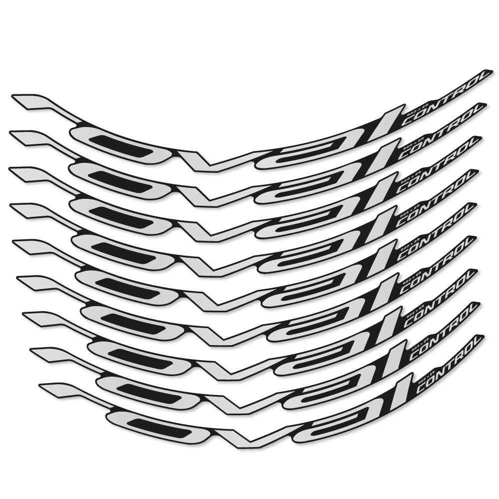 Stickers Roval Control Carbon compatibles - Autocollants roue vélo VTT