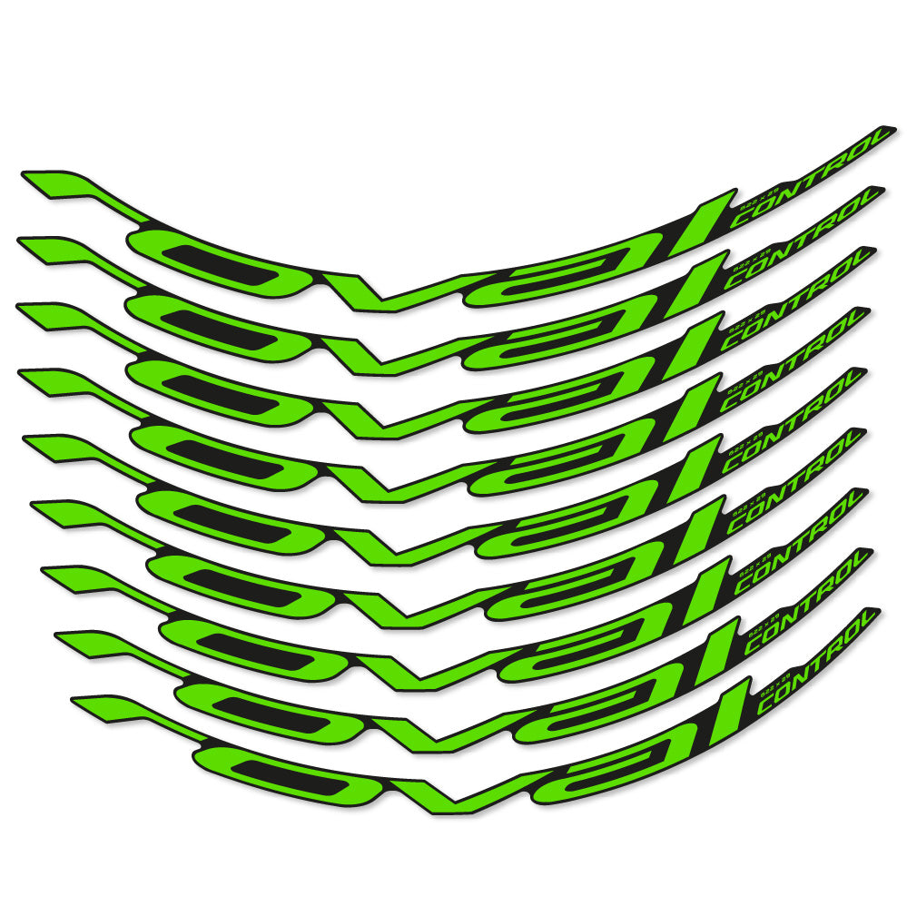 Stickers Roval Control Carbon compatibles - Autocollants roue vélo VTT