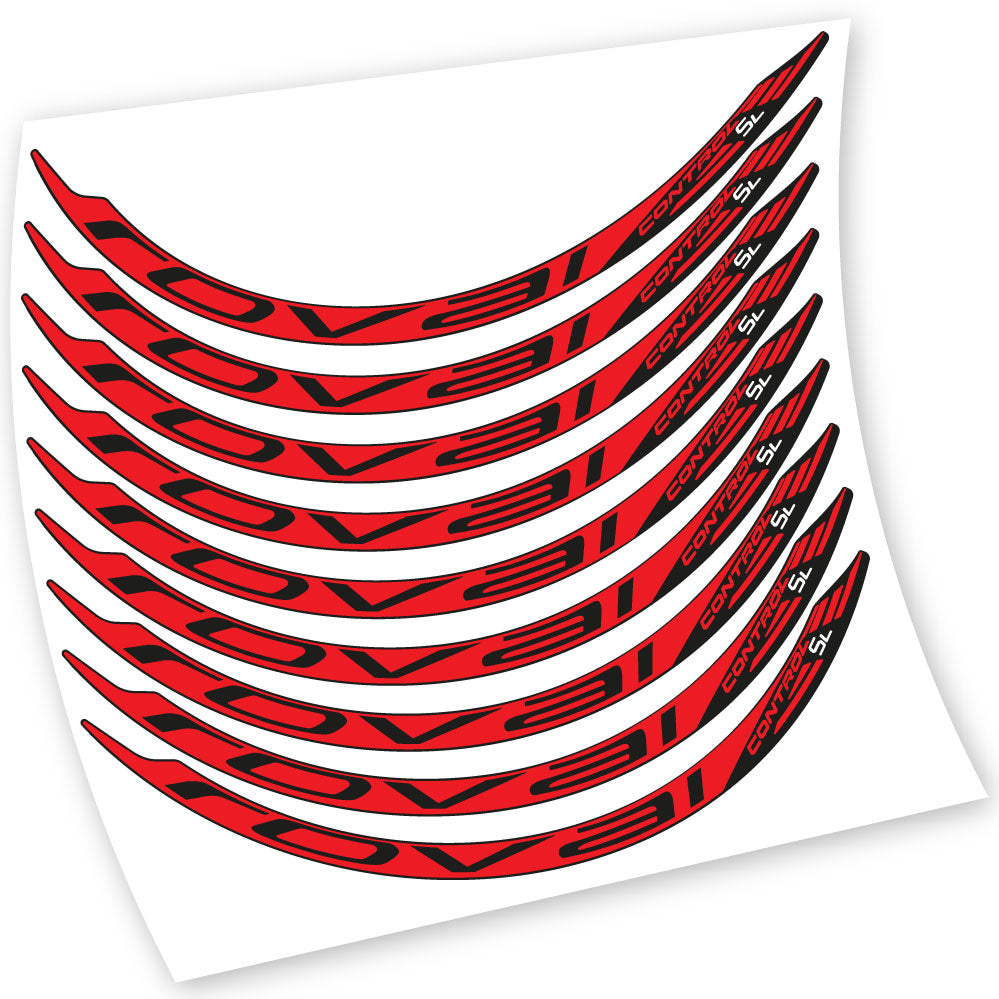 Stickers Roval Control SL 2017 compatibles Autocollants roues VTT