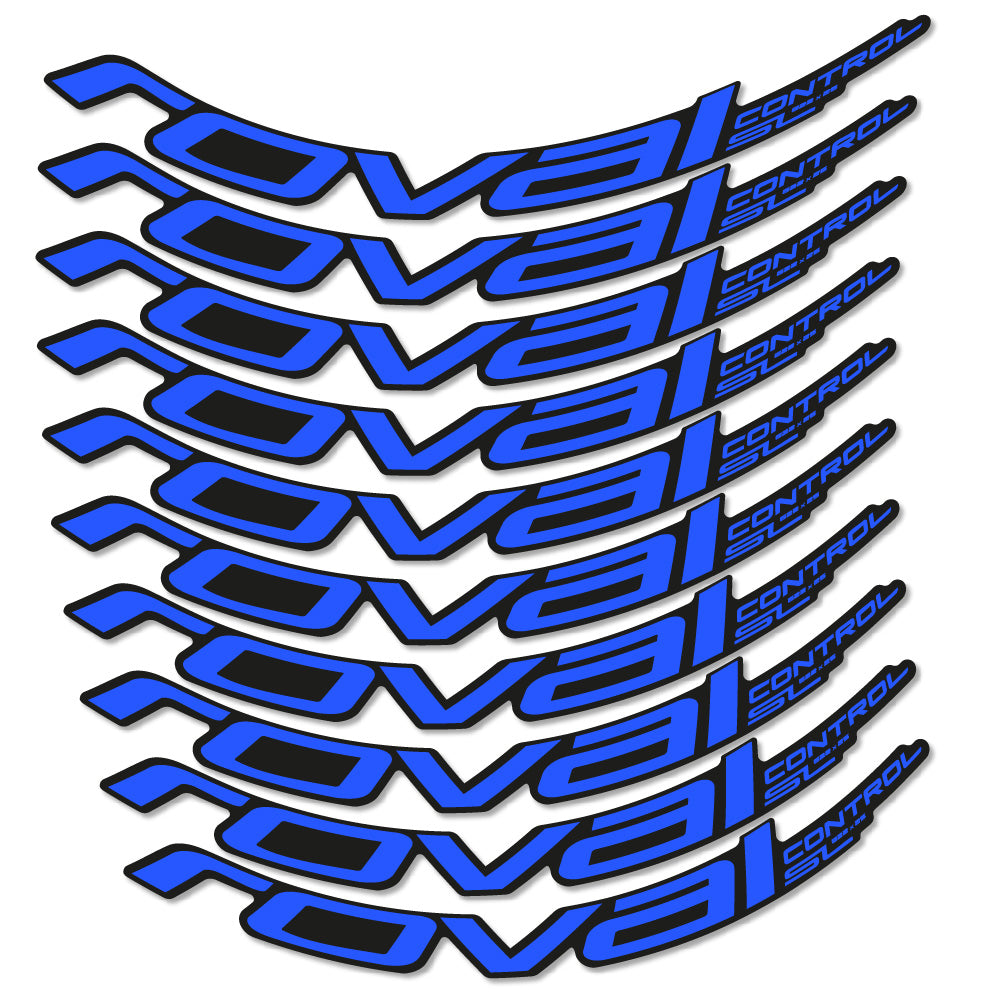 Stickers Roval Control SL 622x25 2017 compatibles - Autocollants roue vélo VTT