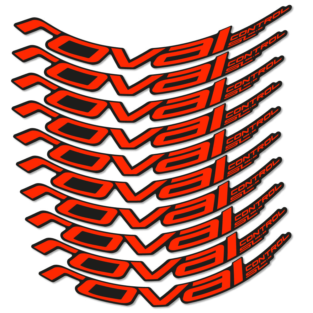 Stickers Roval Control SL 622x25 2017 compatibles - Autocollants roue vélo VTT