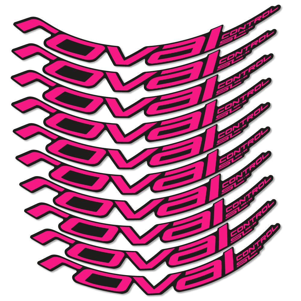 Stickers Roval Control SL 622x25 2017 compatibles - Autocollants roue vélo VTT