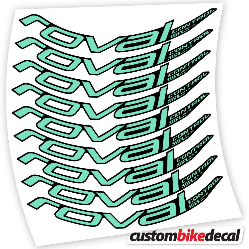 Mint decal for Roval Control SL 2020 Bikes MTB 29 MTB wheel – bike sticker vinyl