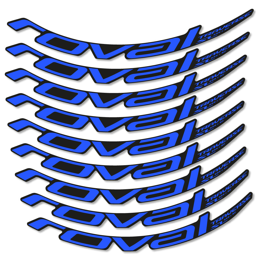 Stickers Roval Traverse SL Carbon 622x30 2019, 2020 compatibles Autocollants roues VTT 29"