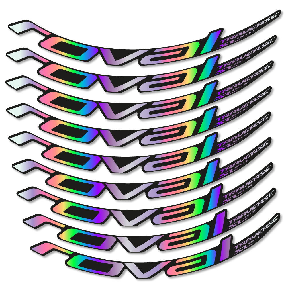 Stickers Roval Traverse SL Carbon 622x30 2019, 2020 compatibles Autocollants roues VTT 29"