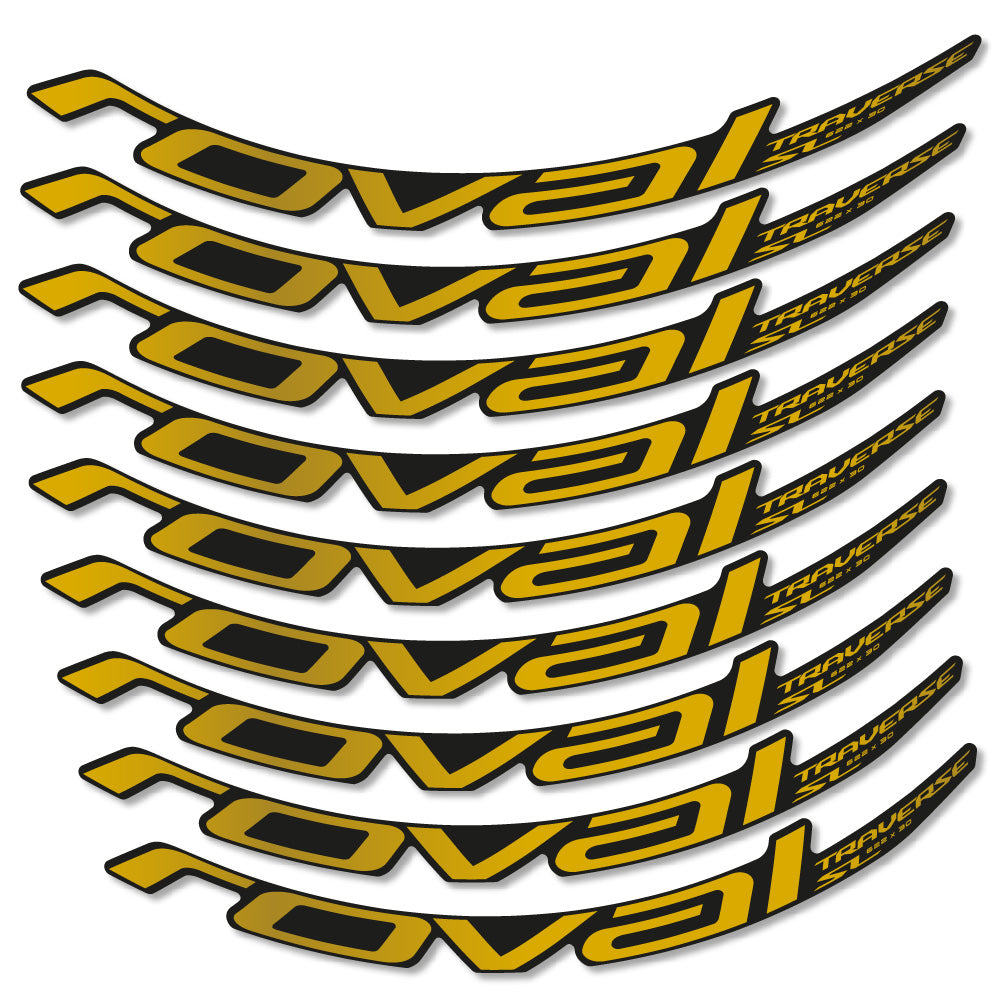 Stickers Roval Traverse SL Carbon 622x30 2019, 2020 compatibles Autocollants roues VTT 29"
