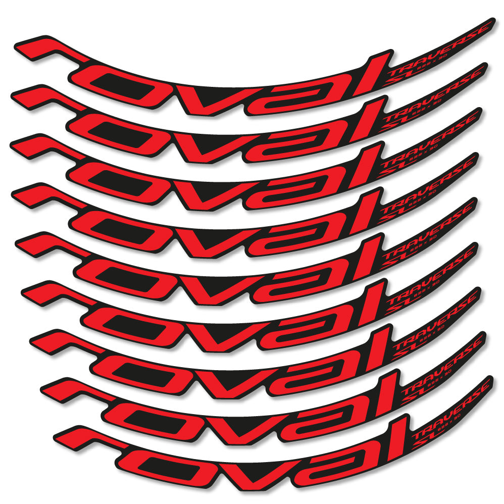 Stickers Roval Traverse SL Carbon 622x30 2019, 2020 compatibles Autocollants roues VTT 29"