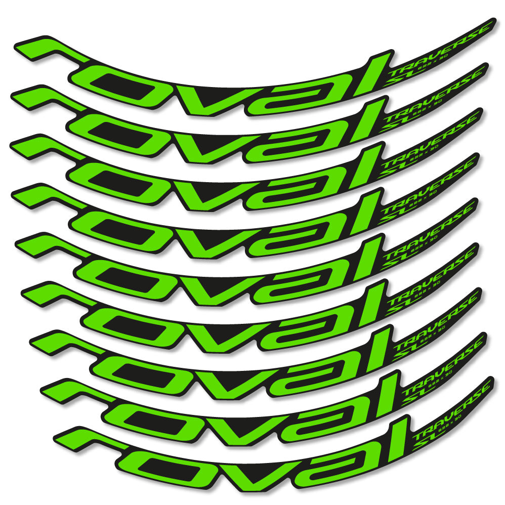 Stickers Roval Traverse SL Carbon 622x30 2019, 2020 compatibles Autocollants roues VTT 29"