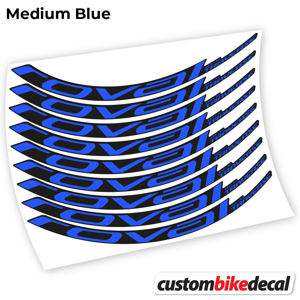 Decal for Roval Traverse Carbon 2021 MTB wheel – bike sticker vinyl