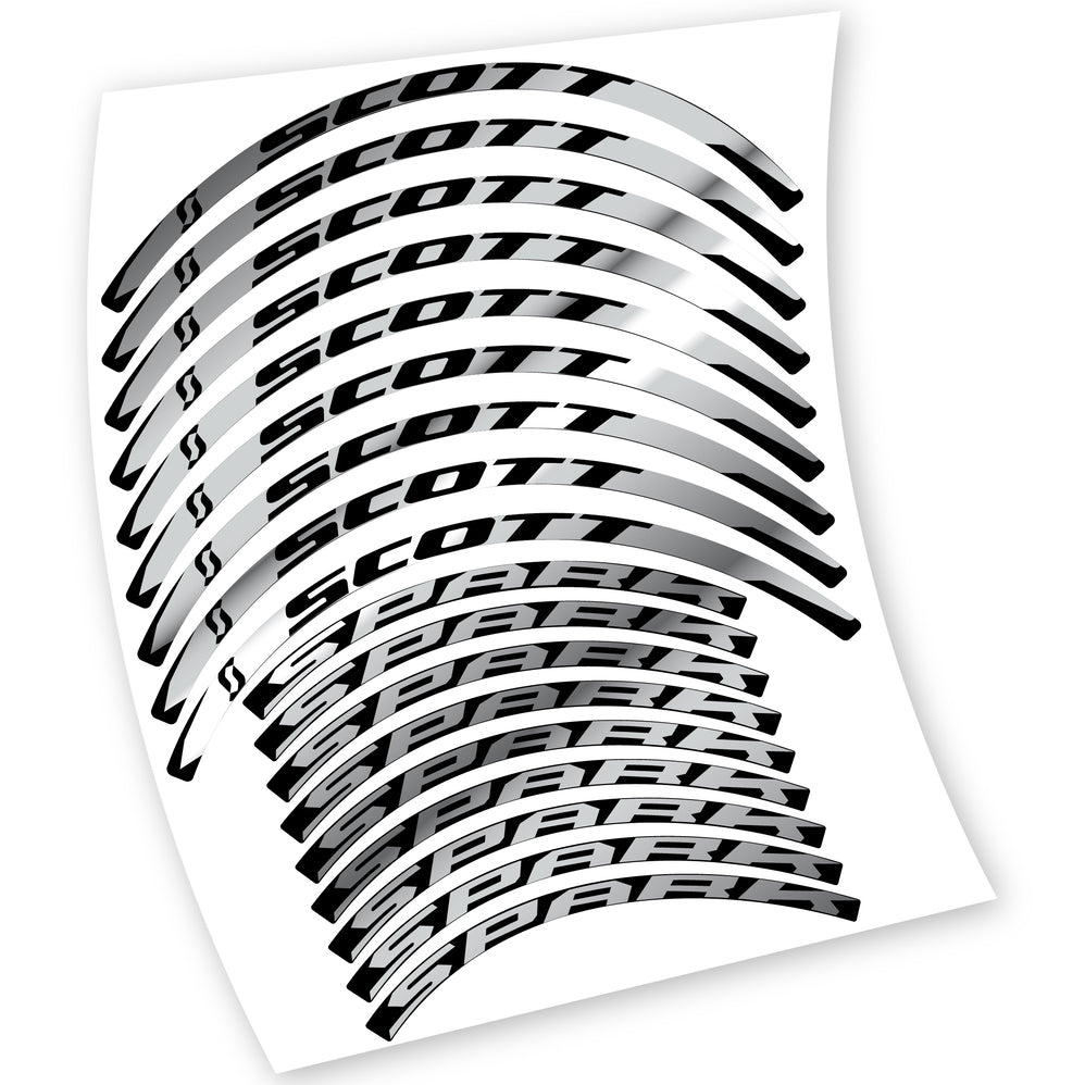 Stickers Scott Spark compatibles Autocollants roues VTT