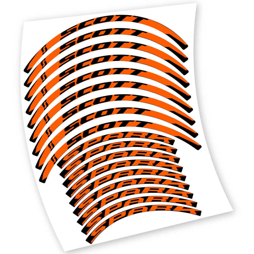 Stickers Scott Spark compatibles Autocollants roues VTT