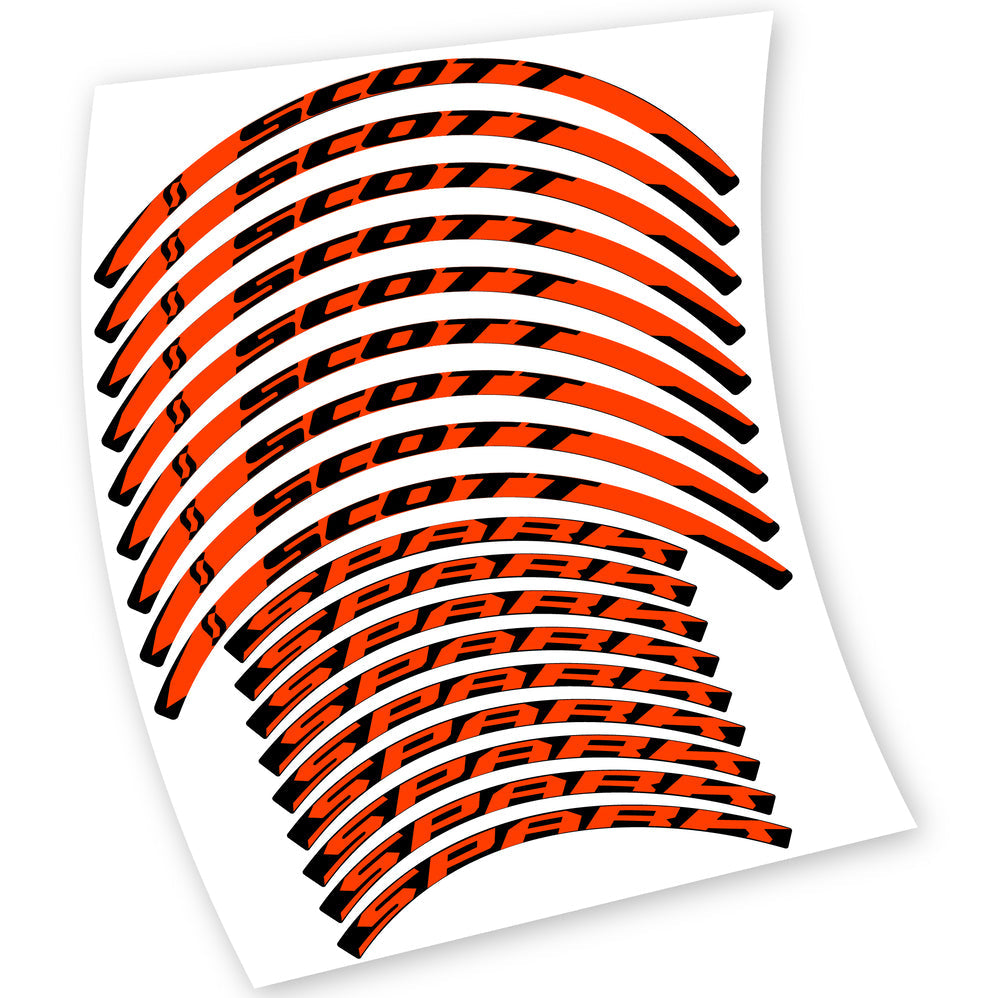 Stickers Scott Spark compatibles Autocollants roues VTT
