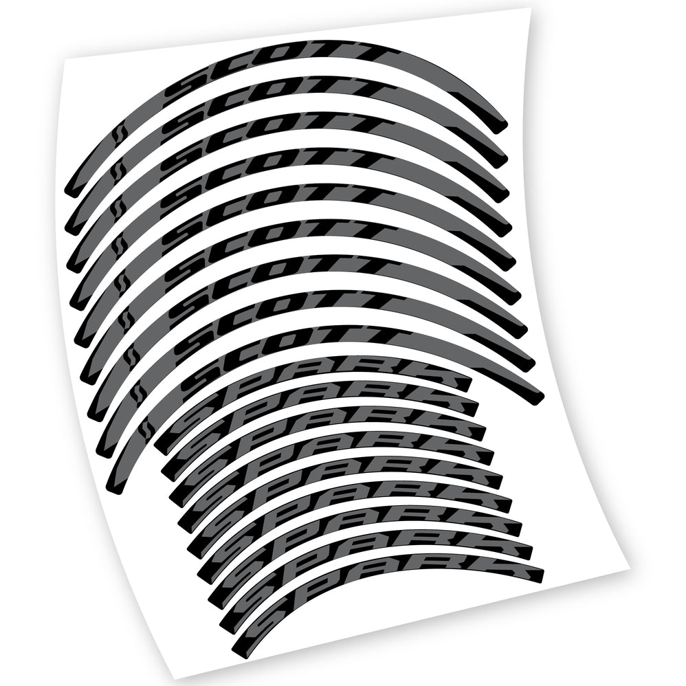 Stickers Scott Spark compatibles Autocollants roues VTT
