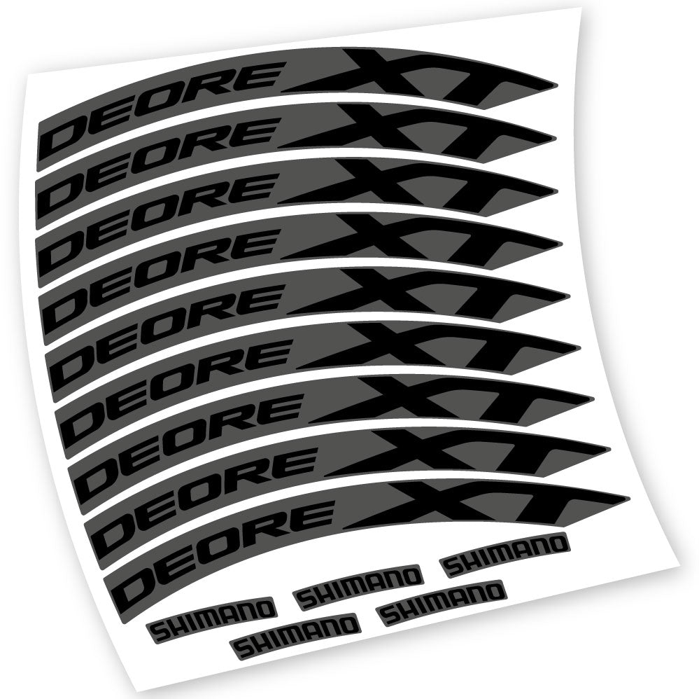 Stickers Mavic Shimano Deore XT M8000 compatibles Autocollants roues VTT 29"