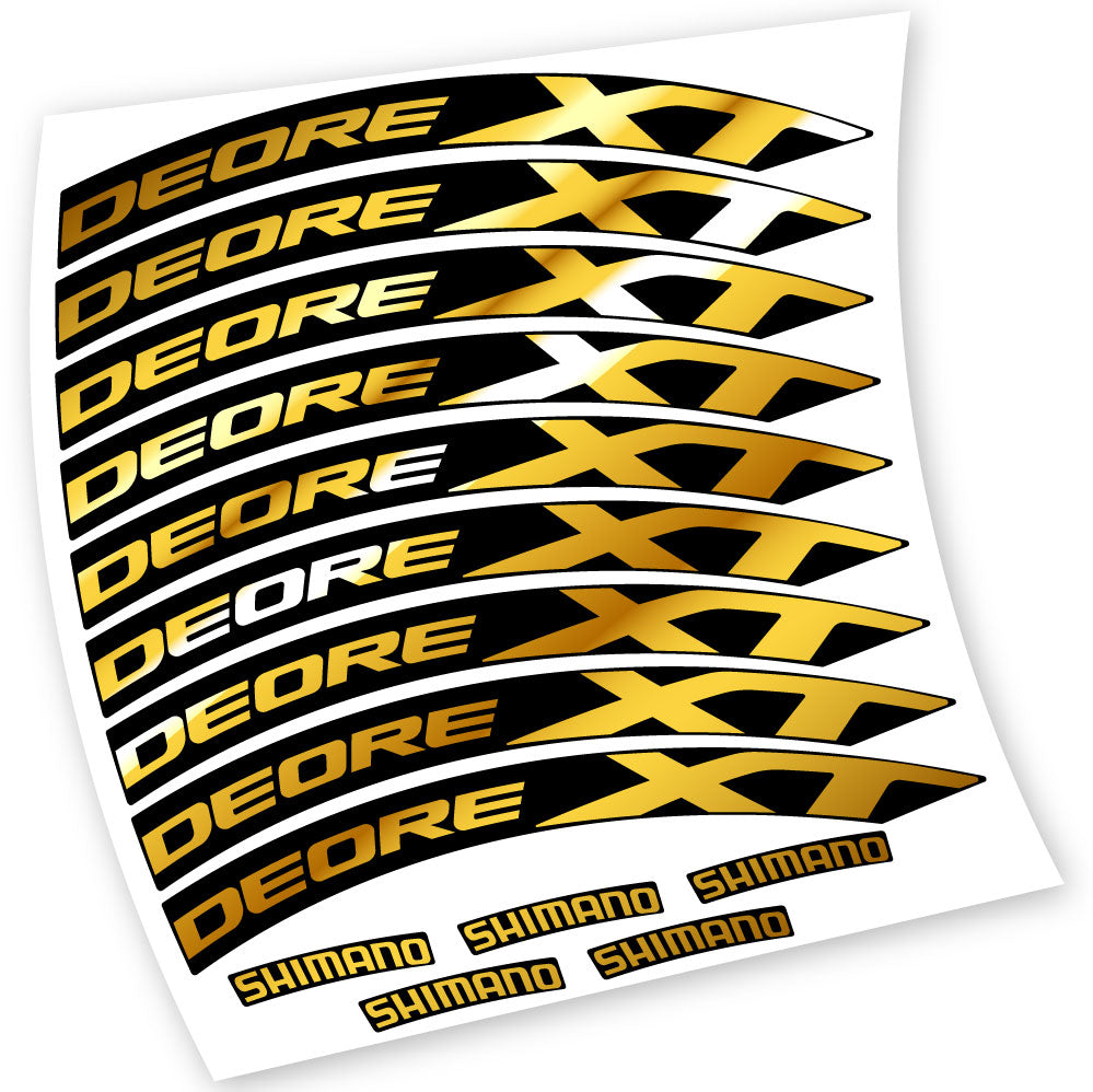 Stickers Mavic Shimano Deore XT M8000 compatibles Autocollants roues VTT 29"