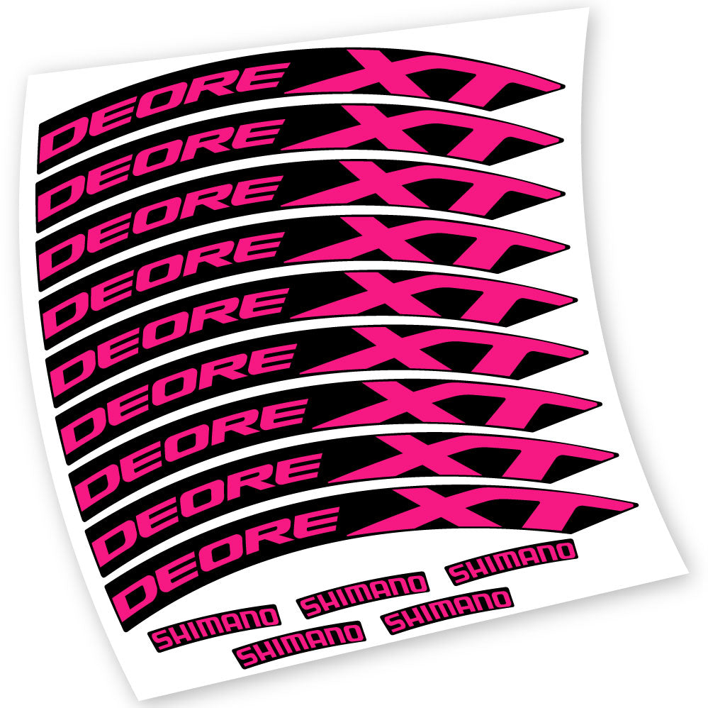 Stickers Mavic Shimano Deore XT M8000 compatibles Autocollants roues VTT 29"
