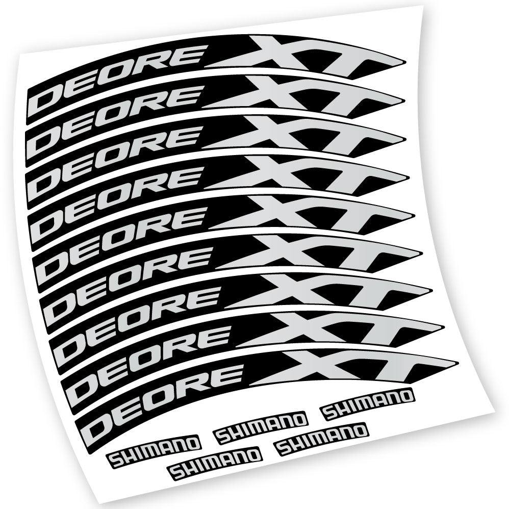 Stickers Mavic Shimano Deore XT M8000 compatibles Autocollants roues VTT 29"