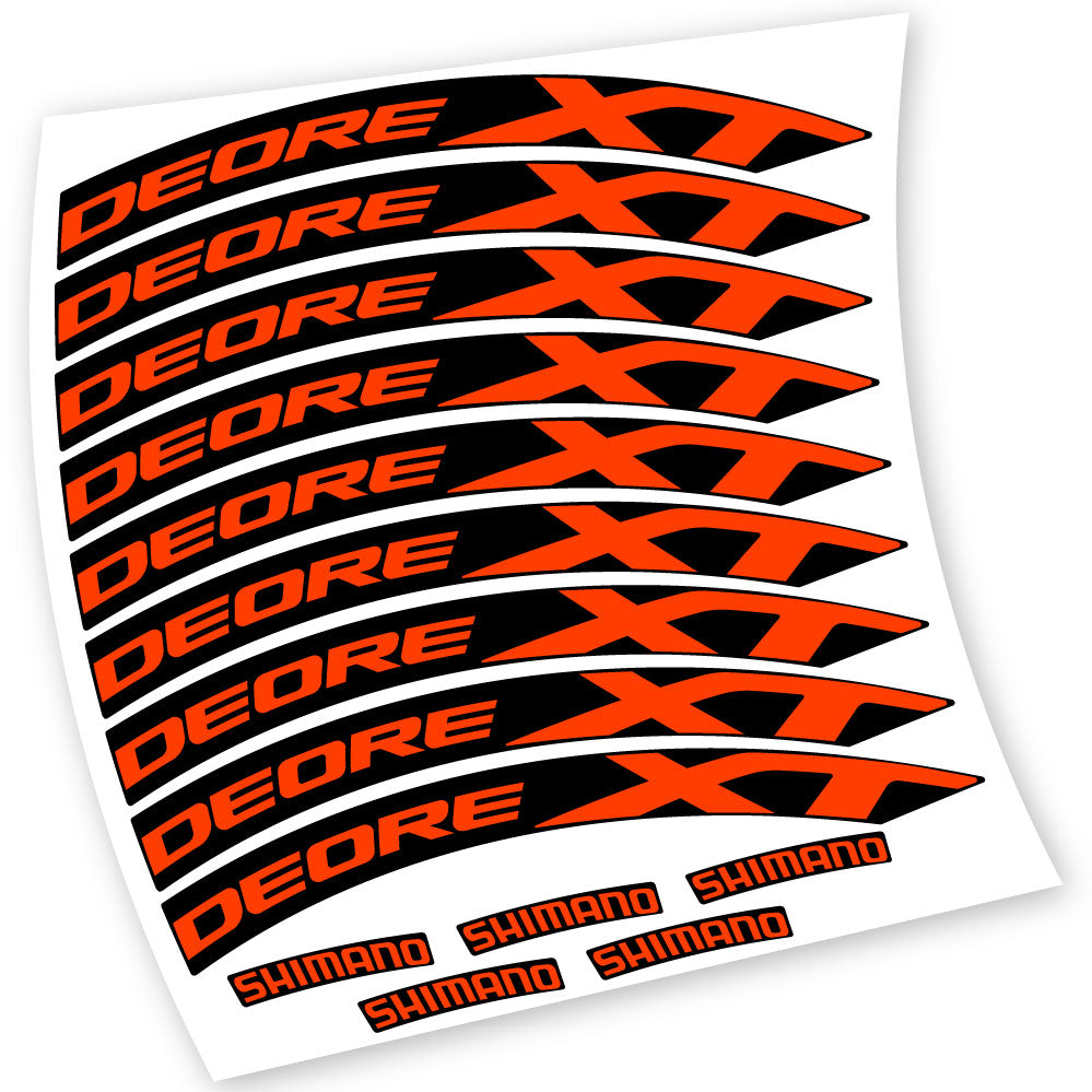 Stickers Mavic Shimano Deore XT M8000 compatibles Autocollants roues VTT 29"