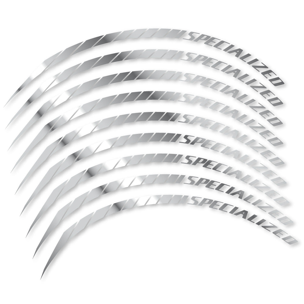 Stickers Specialized compatibles - Autocollants roue vélo VTT