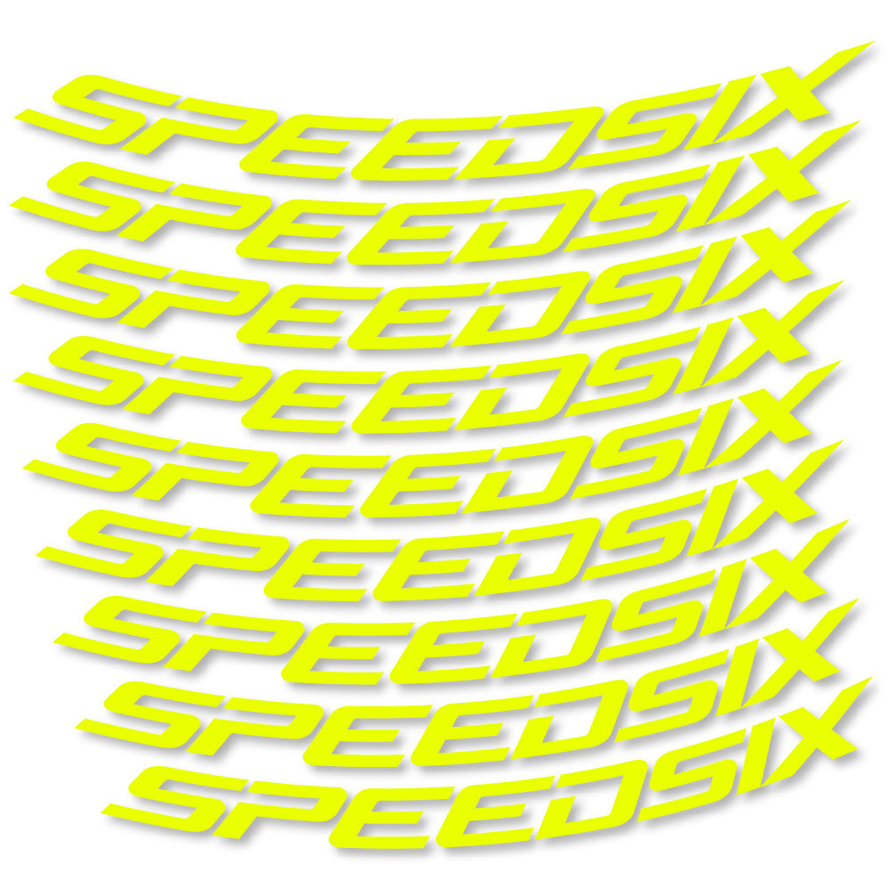 Stickers Speedsix compatibles Autocollants roues VTT 29"