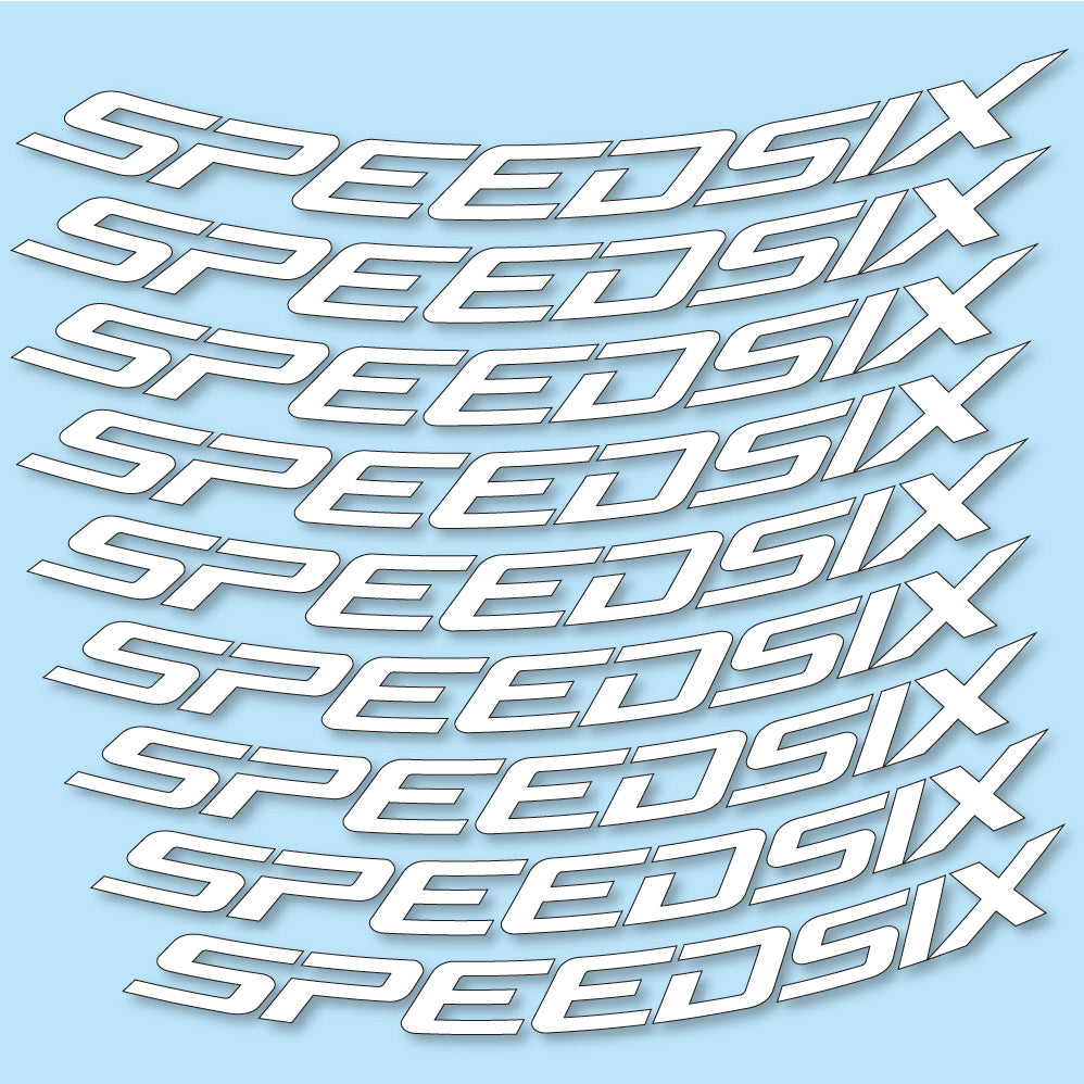Stickers Speedsix compatibles Autocollants roues VTT 29"