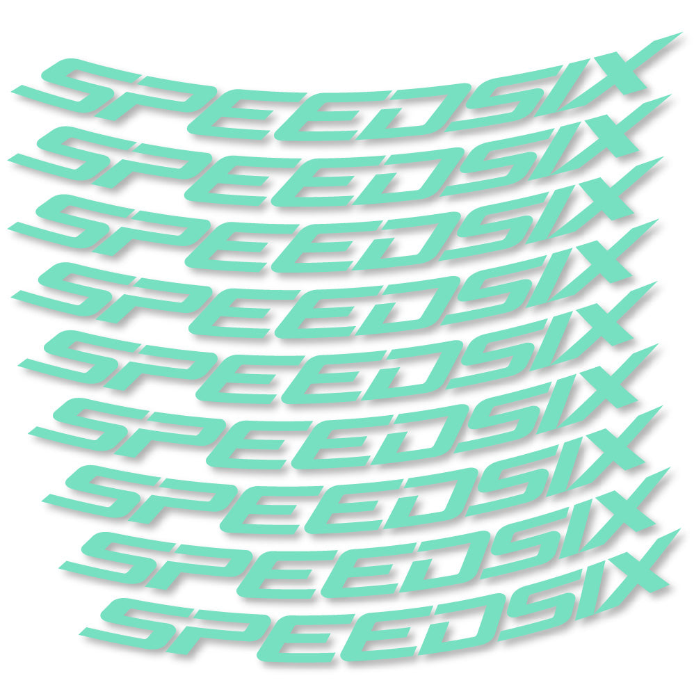 Stickers Speedsix compatibles Autocollants roues VTT 29"