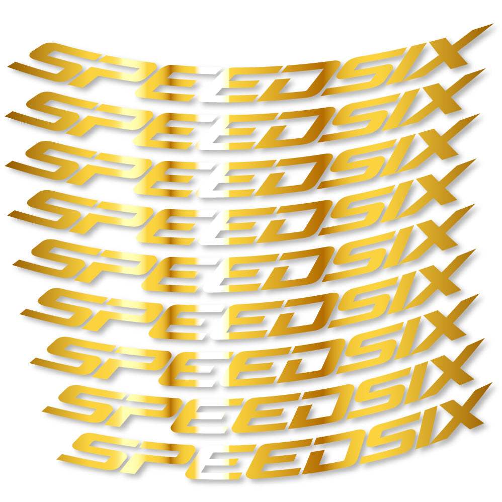 Stickers Speedsix compatibles Autocollants roues VTT 29"