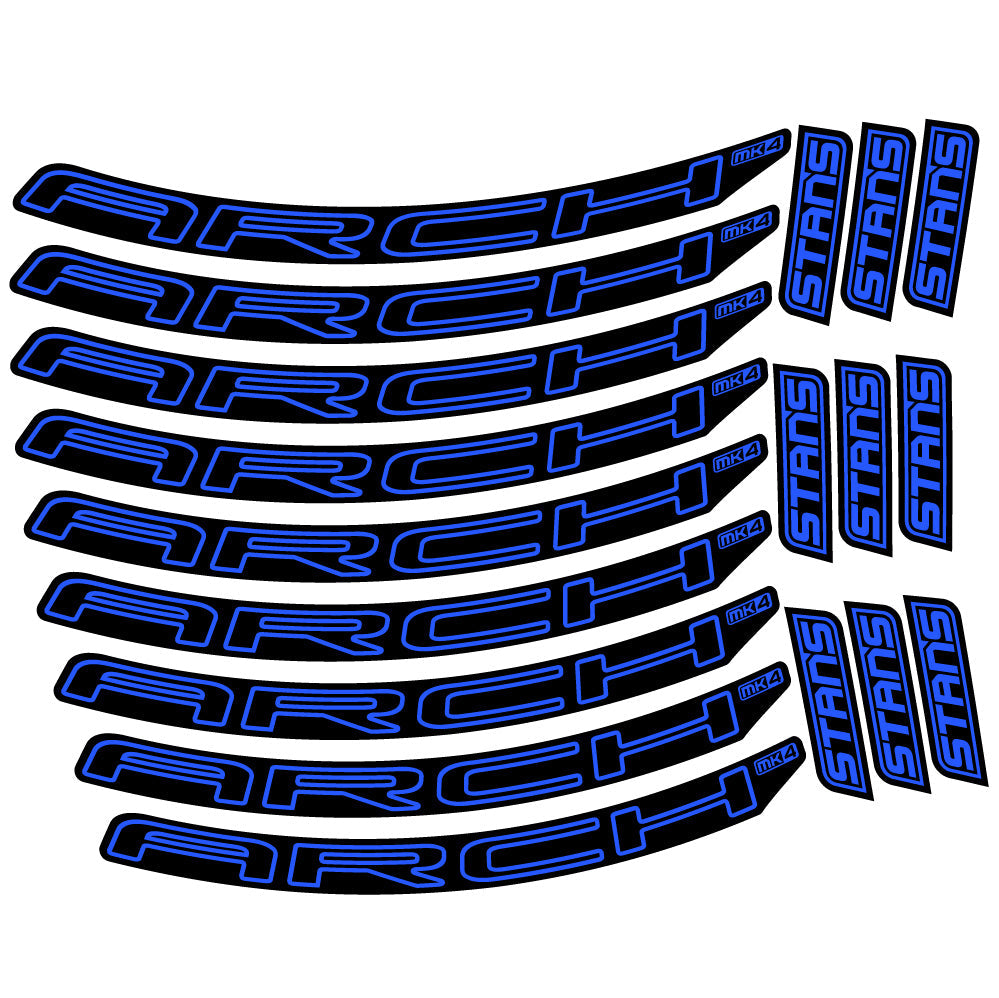 Stickers Stans Arch MK4 2021 compatibles Autocollants roues VTT 29"
