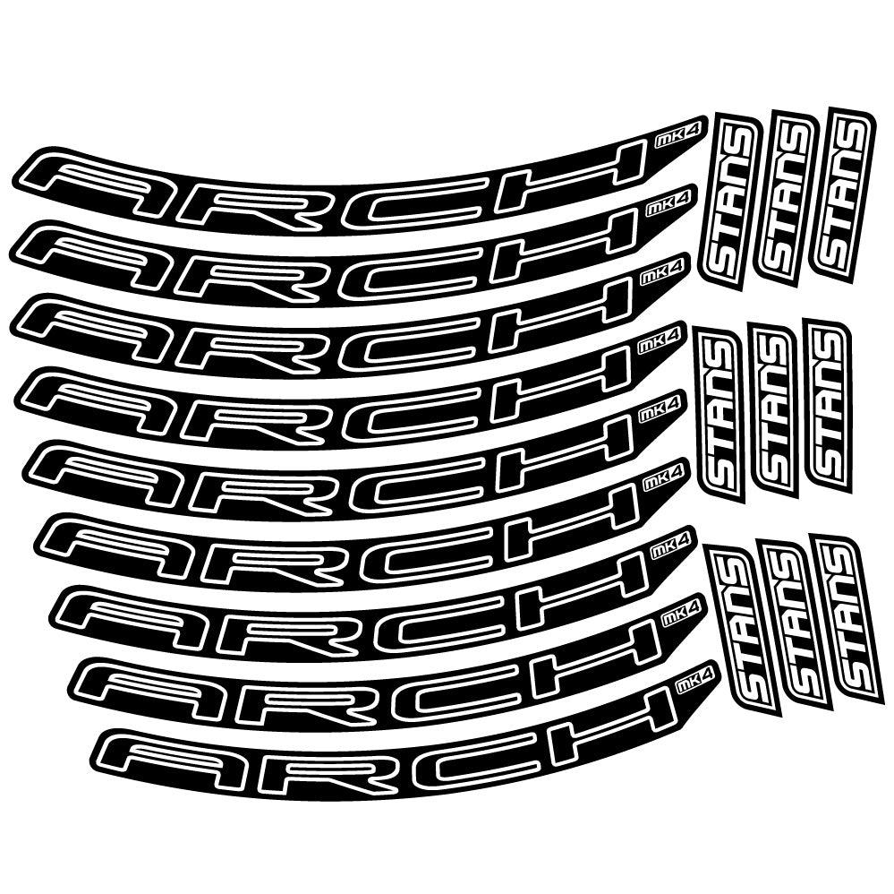 Stickers Stans Arch MK4 2021 compatibles Autocollants roues VTT 29"