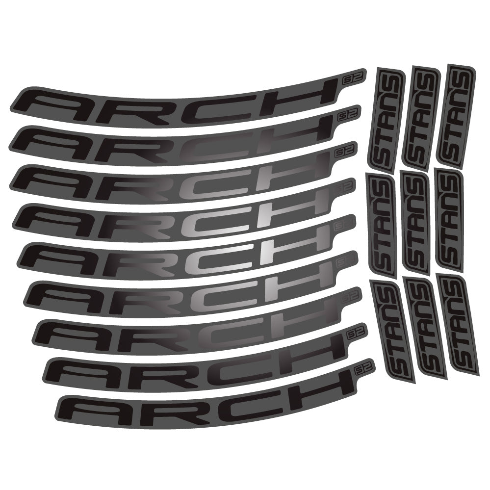 Stickers Stans Arch S2 2021 compatibles Autocollants roues VTT 29"